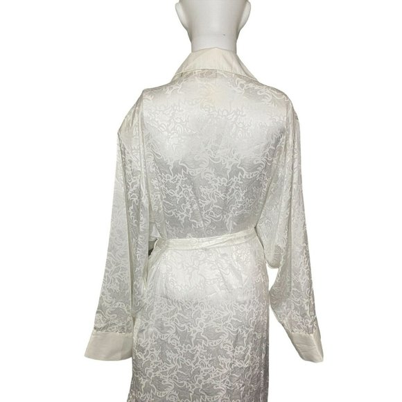 Vintage Victoria's Secret NWT Old Stock Gold Label Robe Paisley Shoulder Pads - Picture 3 of 12